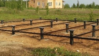 Установка и монтаж - винтовые сваи в Сестрорецке для свайного фундамента дома. Цена от 2065 руб - видео закручивание